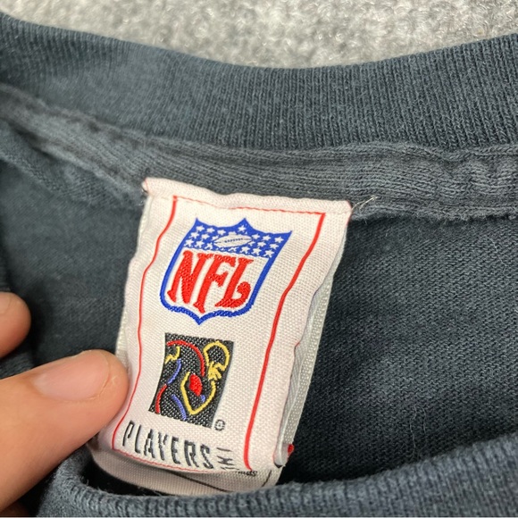 Vintage NFL Ben Roethlisberger Steelers T-Shirt Men’s Size Large Black Y2K - Picture 3 of 9